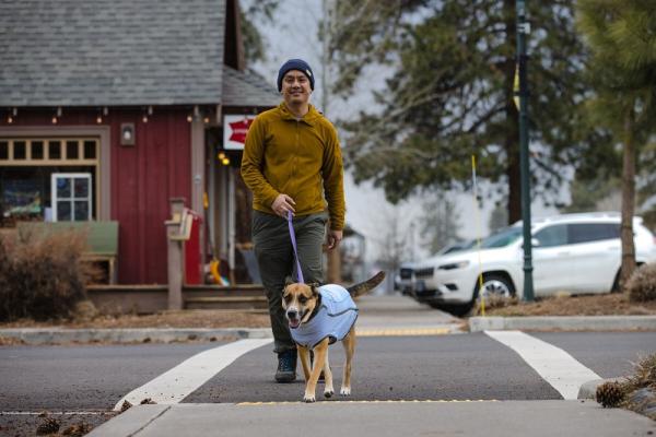 Ruffwear Hemp Hound Sweater Heliotrope Purple Gr. XXS Ruffwear Hemp Hound Sweater Heliotrope Purple Gr. XXS